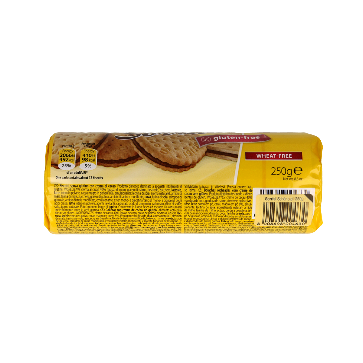 Schar Sorrisi glutenvrij 250.00 Gram