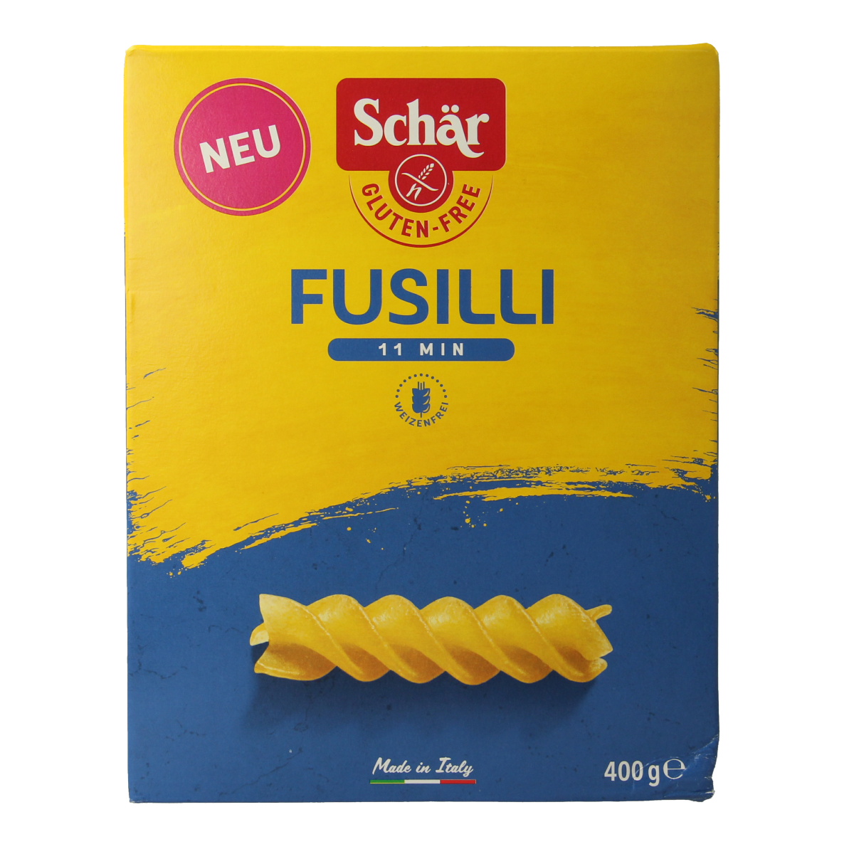 Schar Pasta fusilli glutenvrij 400.00 Gram