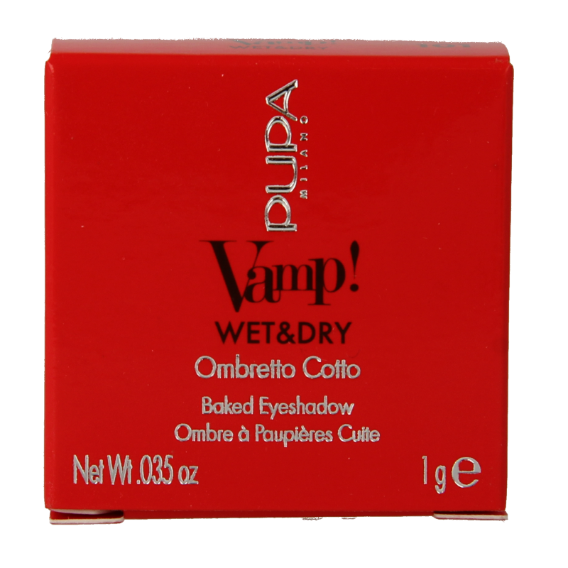 Pupa Vamp! Wet & dry eyeshadow 101  1 Gram