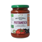Bio Organica  Pastasaus olijf & kappertjes demeter 350.00 Gram