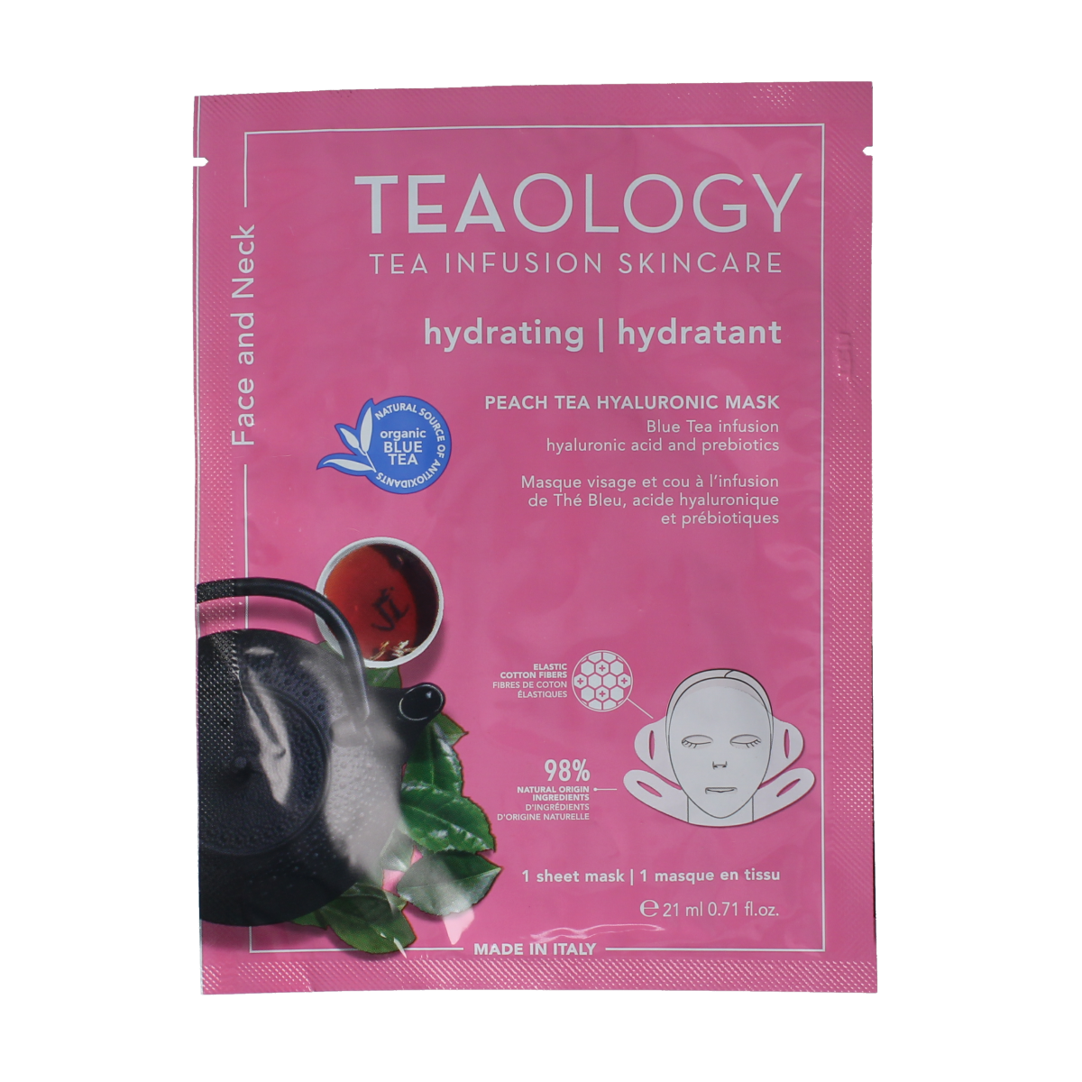 Teaology Peach tea masker hyaluronic 21.00 Milliliter