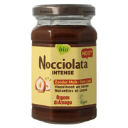 Nocciolata Hazelnootpasta zonder melk bio 250.00 Gram