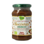 Nocciolata Hazelnootpasta crunchy bio 250.00 Gram