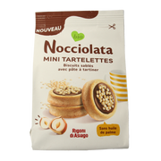 Rigoni Di Asiago Nocciolata tartlets bio 250.00 Gram