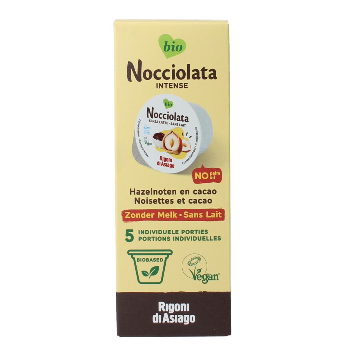 Nocciolata Op=Op Intense vegan cups bio 100.00 Gram