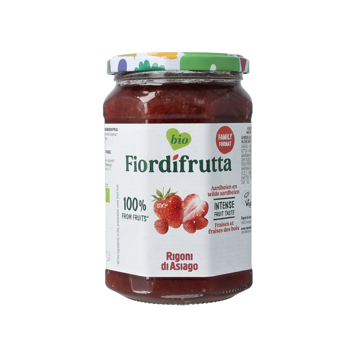 Rigoni Di Asiago Strawberry and Wild Strawberry bio 600.00 Gram