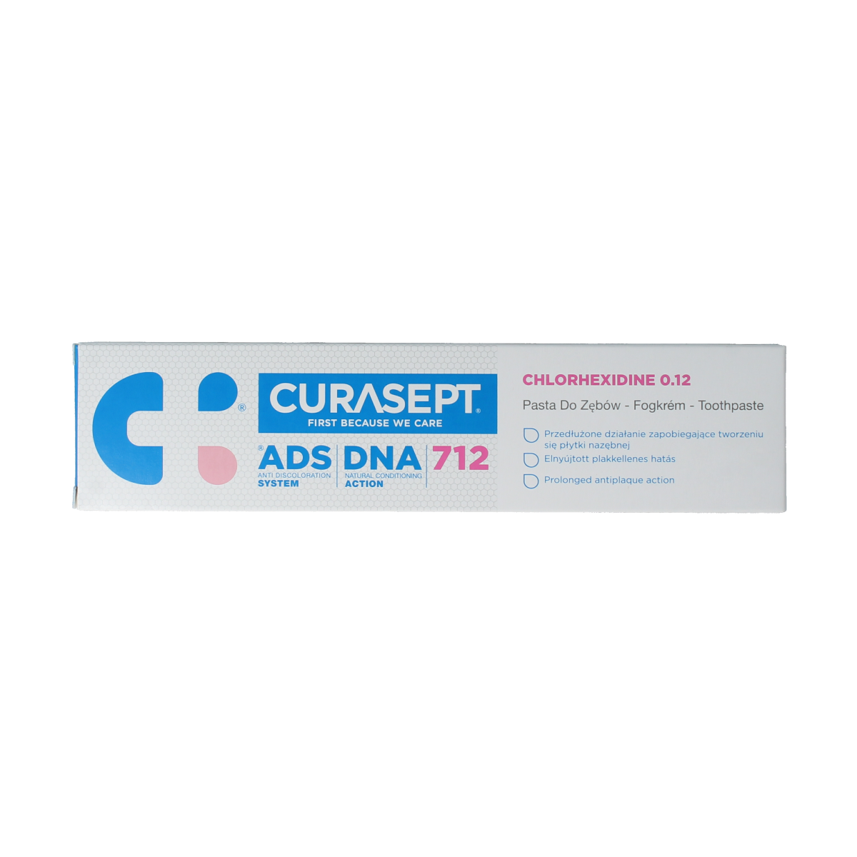 Curasept ADS DNA 712 CHX 0,12% gel-tandpasta 75.00 Milliliter
