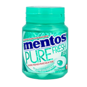 Mentos Gum pure wintergreen pot 30.00 Stuks