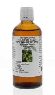 Cruydhof Siberische ginseng wortel 100.00 Milliliter