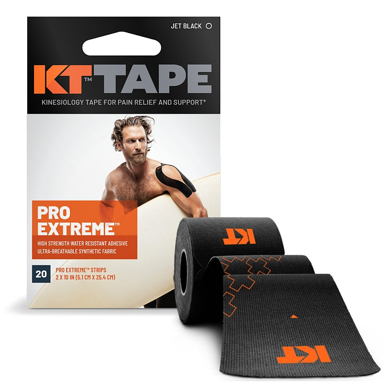 KT Tape Pro extreme precut 5 meter zwart 20.00 Stuks