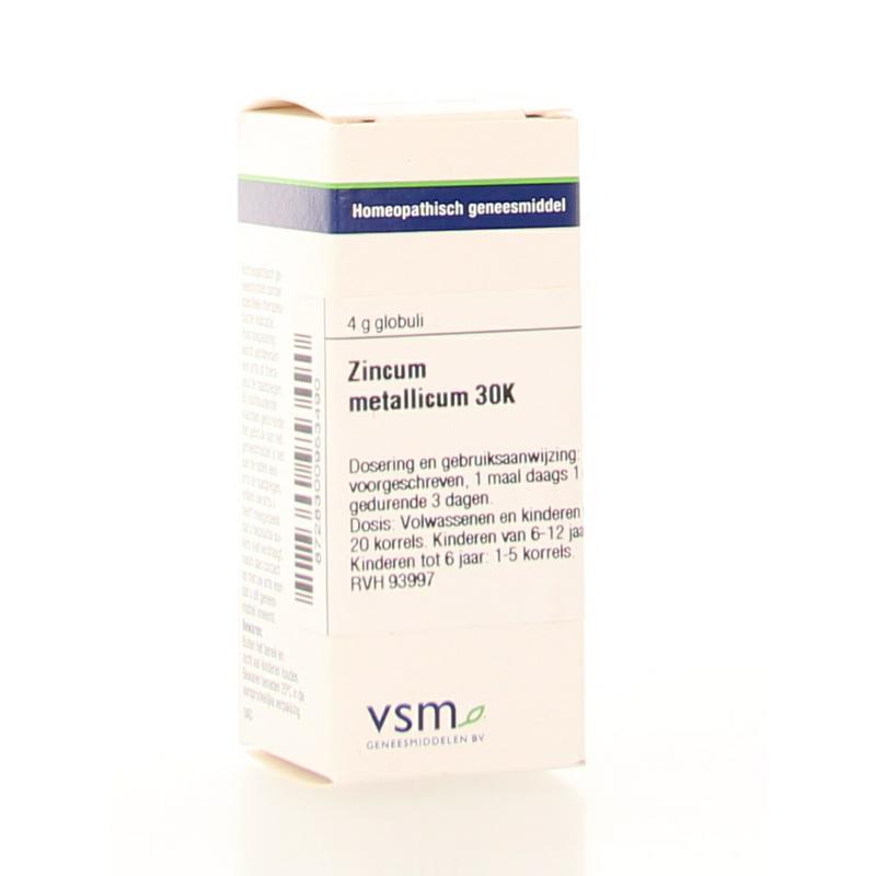 VSM Zincum metallicum 30K 4 Gram