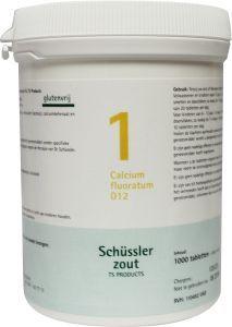 Pflüger Calcium fluoratum 1 D12 Schussler 1000.00 Tabletten