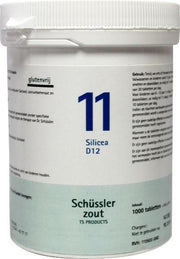 Pflüger Silicea 11 D12 Schussler 1000.00 Tabletten