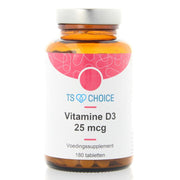 TS Choice Vitamine D3 25mcg 180.00 Tabletten