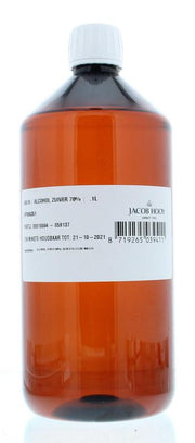 Jacob Hooy Alcohol zuiver 70% 1.00 Liter