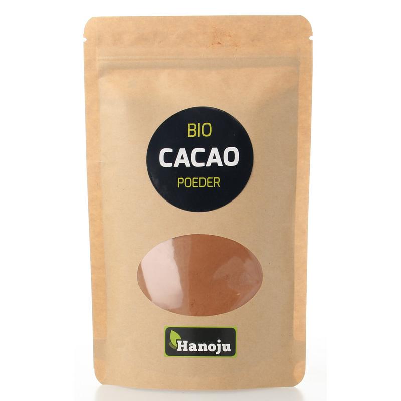 Hanoju Cacao poeder bio 150.00 Gram