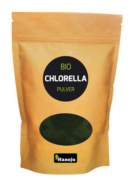 Hanoju Chlorella poeder bio 250.00 Gram