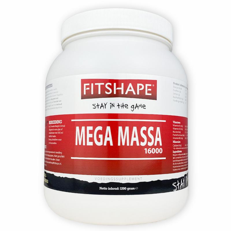 Fitshape Mega 16000 I vanille  1200.00 Gram