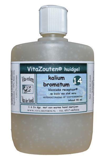 Vitazouten Kalium bromatum huidgel nr. 14 90.00 Milliliter