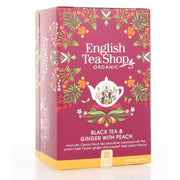 English Tea Shop Ginger peach bio 20.00 Zakjes
