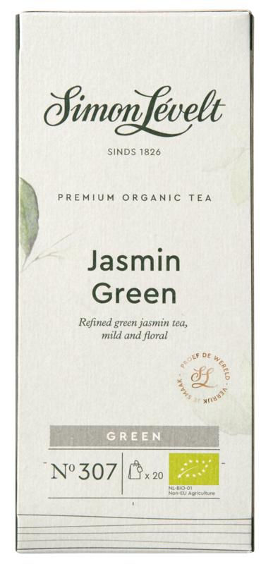 Simon Levelt Jasmine green bio 20 Zakjes
