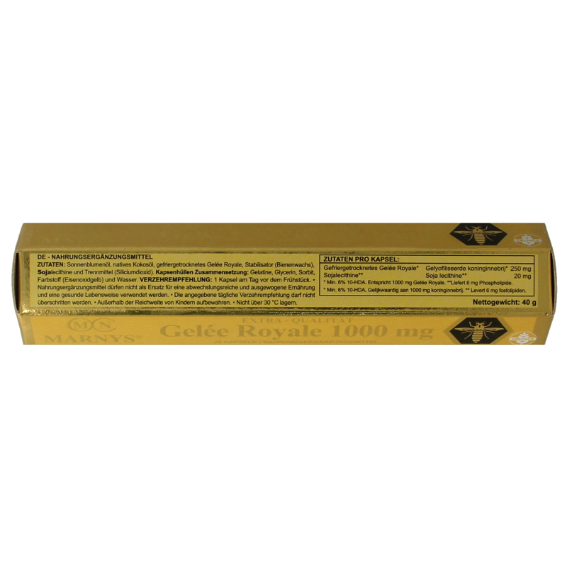 Euro Bee Royal jelly 1000mg 30 Capsules