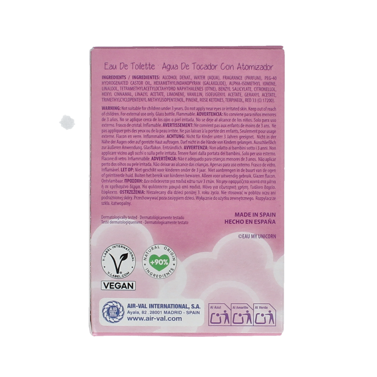 Air-Val Eau my unicorn eau de toilette 30.00 Milliliter