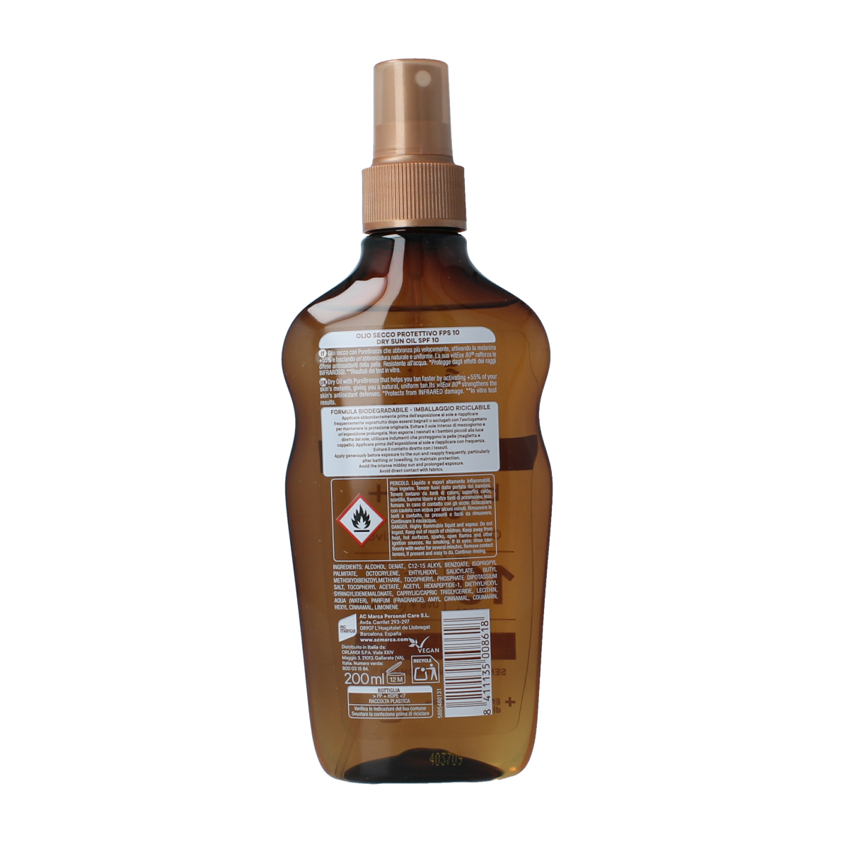 Ecran Broncea bruma oil SPF10 200.00 Milliliter