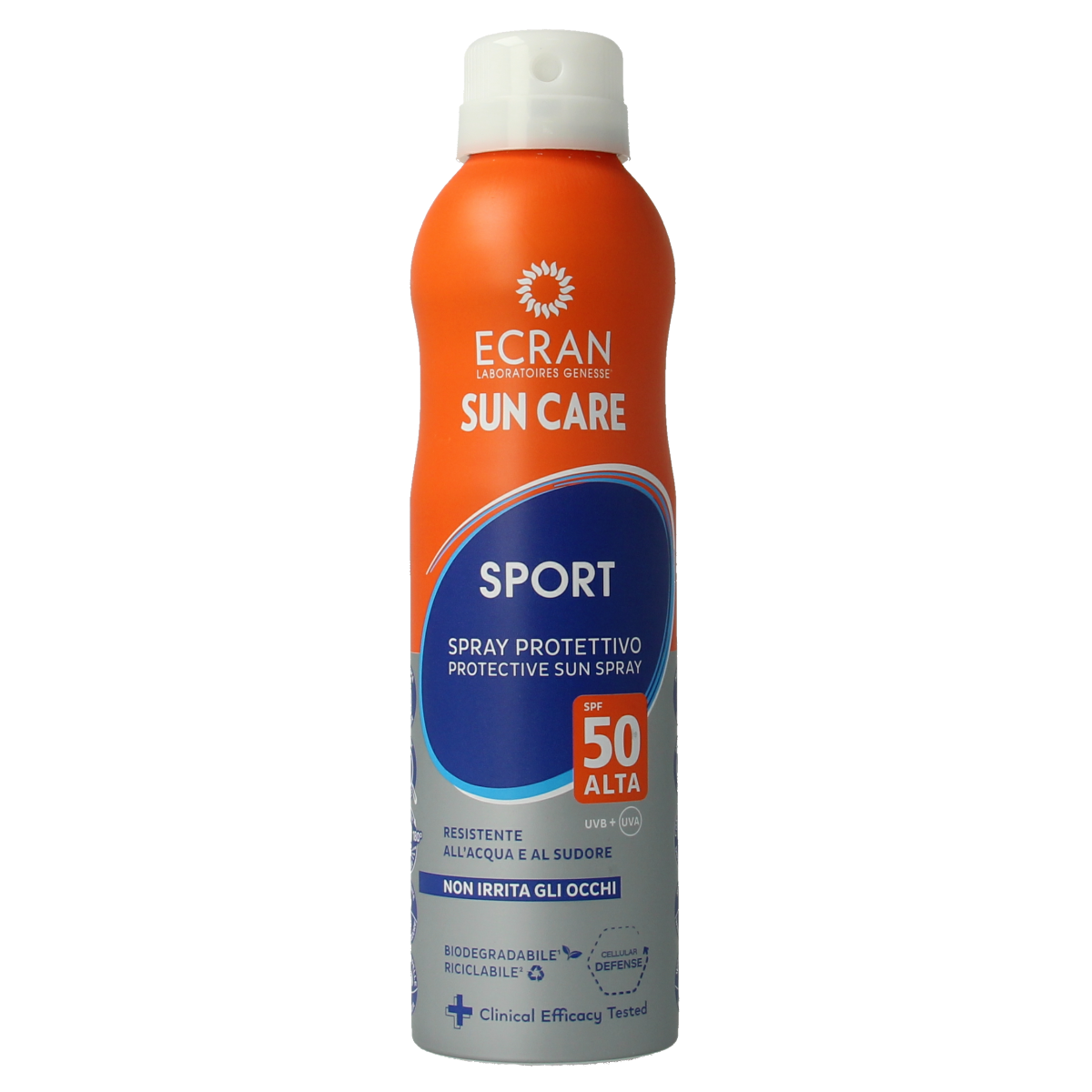 Ecran Sun milk spray invisible sport SPF50 250.00 Milliliter