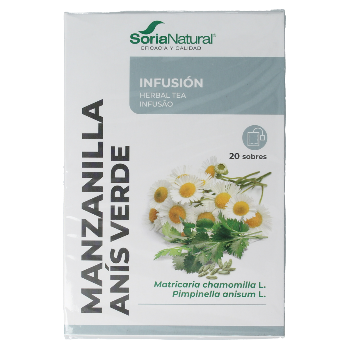 Soria Natural Manzanilla anis infusie 20.00 Zakjes