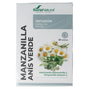Soria Natural Manzanilla anis infusie 20 Zakjes