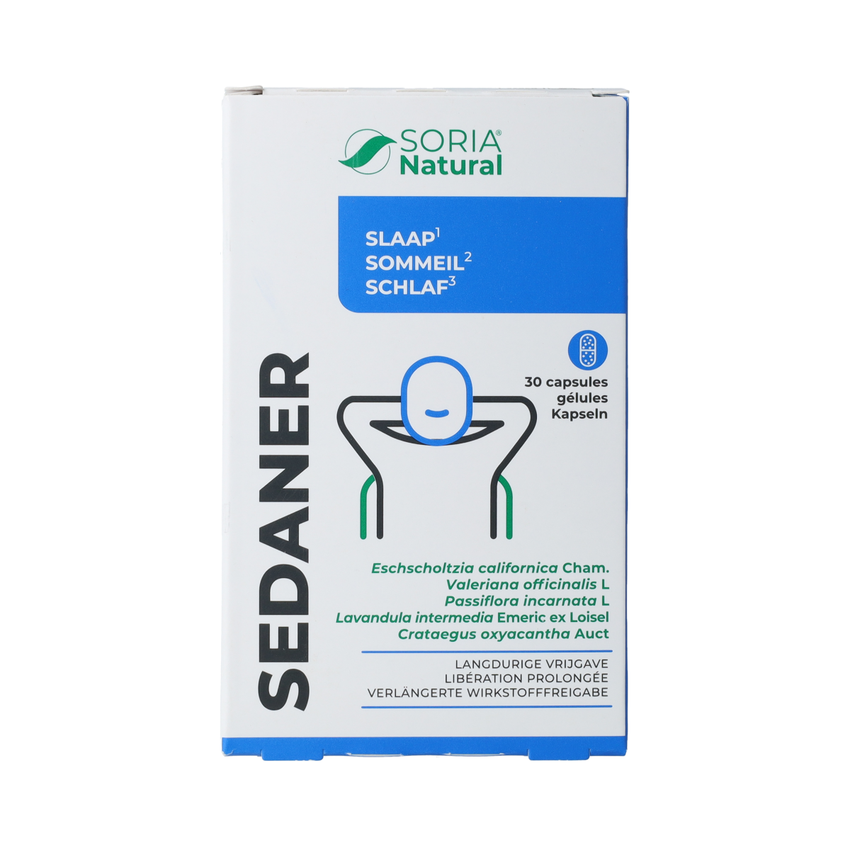 Soria Natural Sedaner XXI 29-C 30.00 Capsules