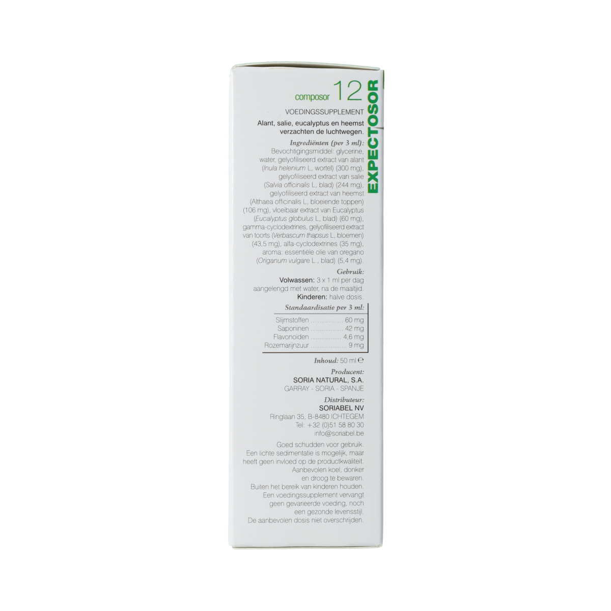 Soria Natural Composor 12 expectosor XXI 50.00 Milliliter