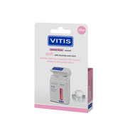 Vitis Floss soft waxed expanding fluor roze 50 meter 1.00 Stuks