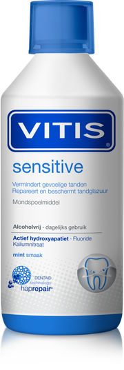 Vitis Mondspoeling sensitive 500.00 Milliliter