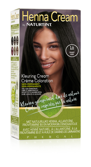 Naturtint Henna cream 1.0 zwart 110.00 Milliliter