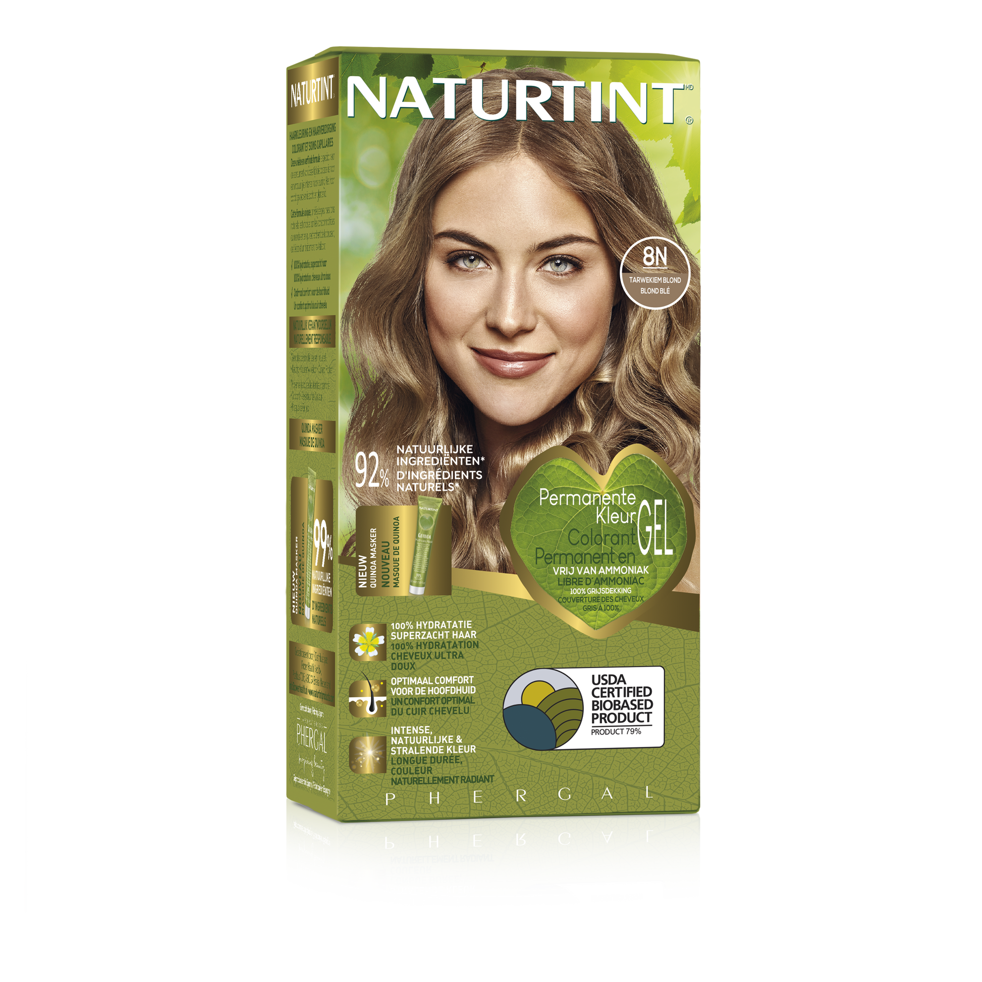 Naturtint 8N Tarwekiem blond 170.00 Milliliter