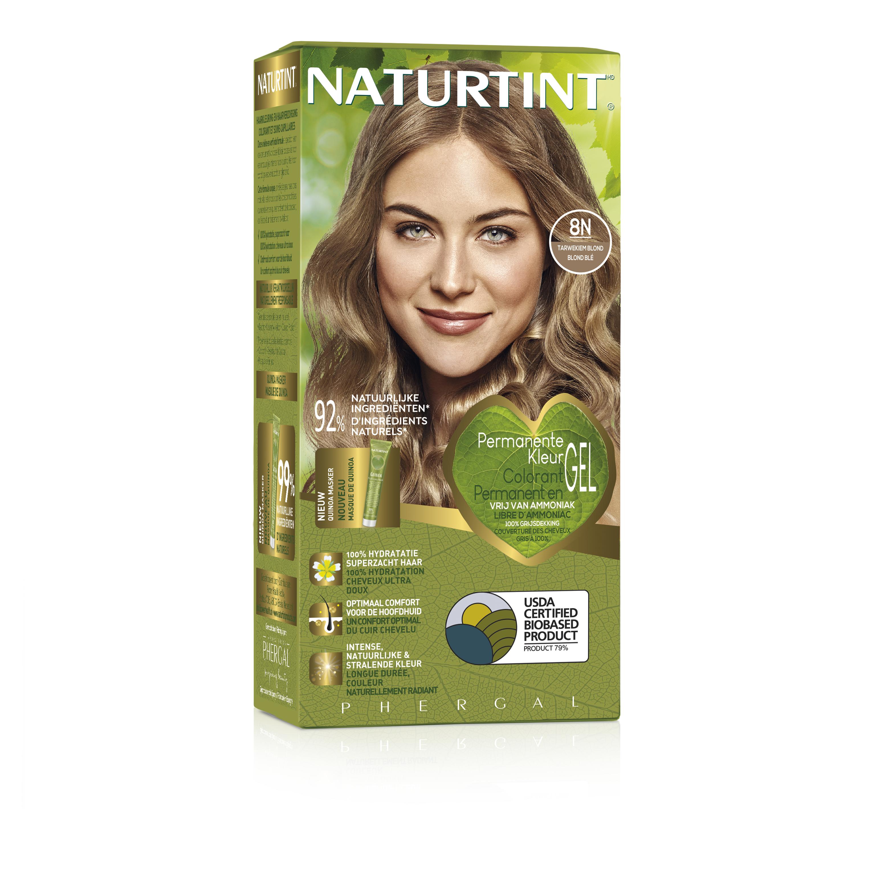 Naturtint 8N Tarwekiem blond 170.00 Milliliter