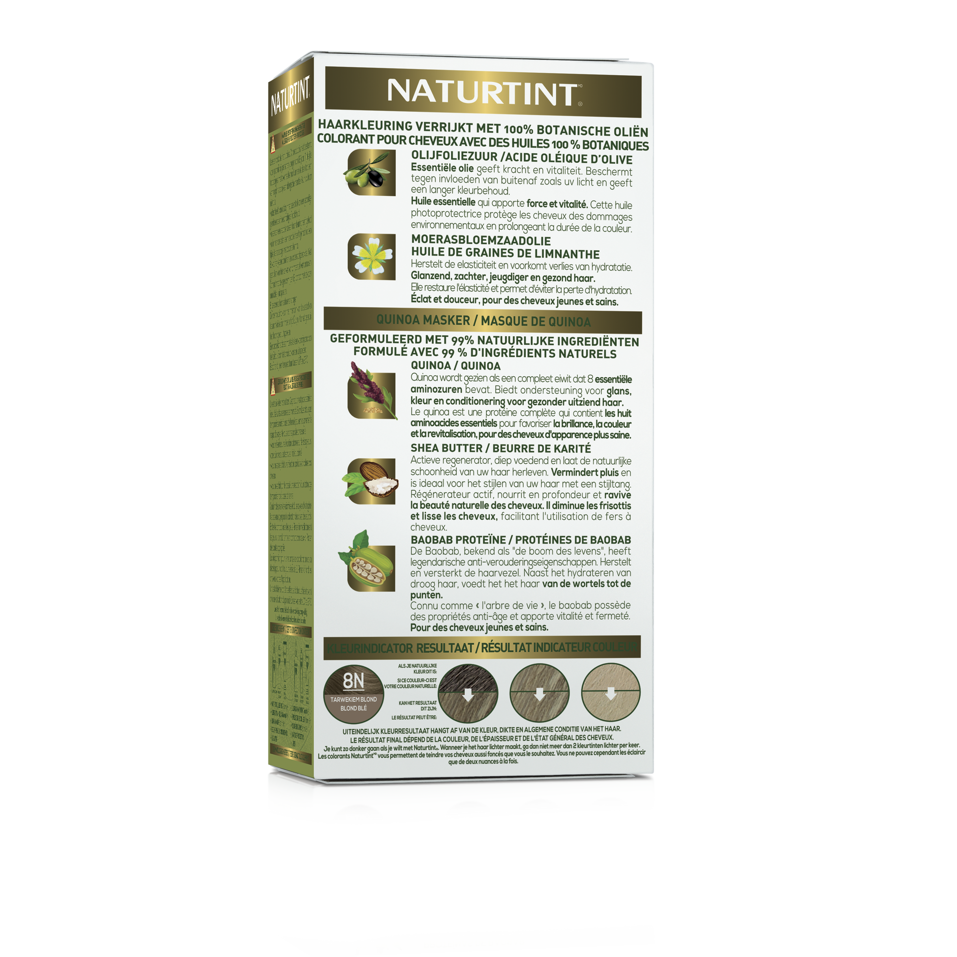 Naturtint 8N Tarwekiem blond 170.00 Milliliter