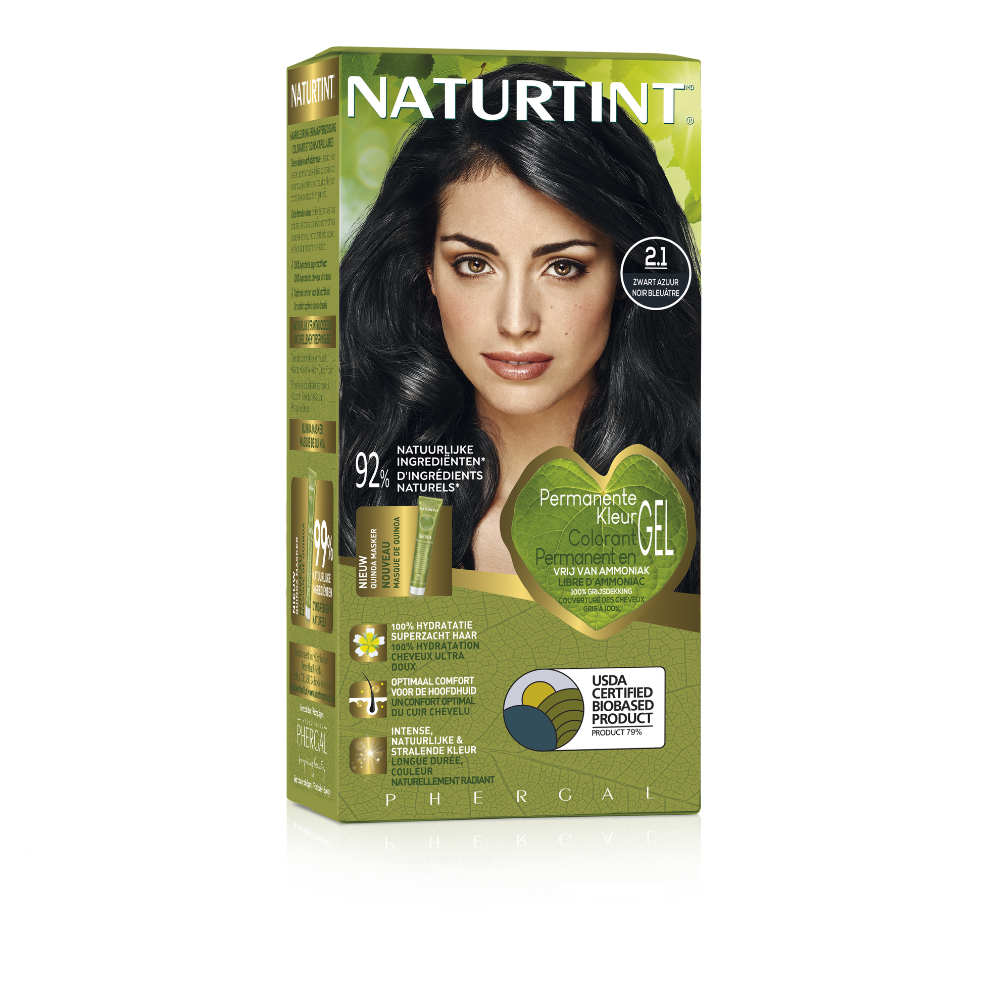 Naturtint 2.1 Zwart azuur 170.00 Milliliter
