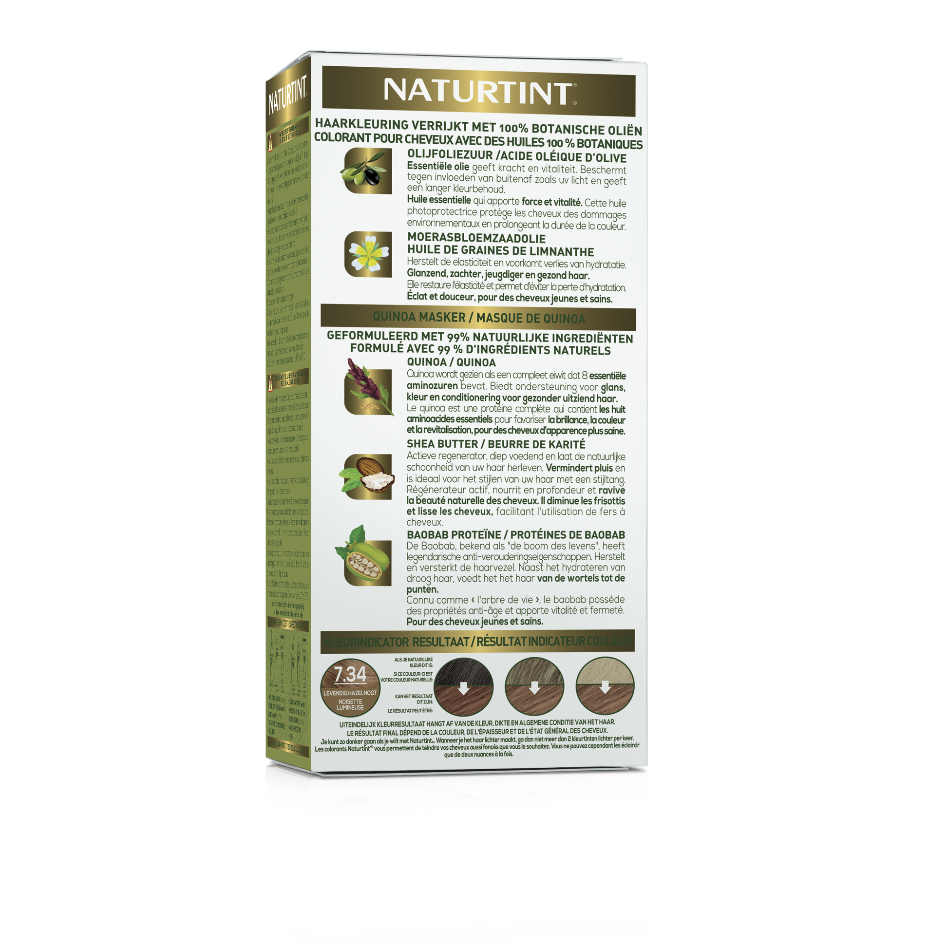 Naturtint 7.34 Helder hazelnoot 170 Milliliter