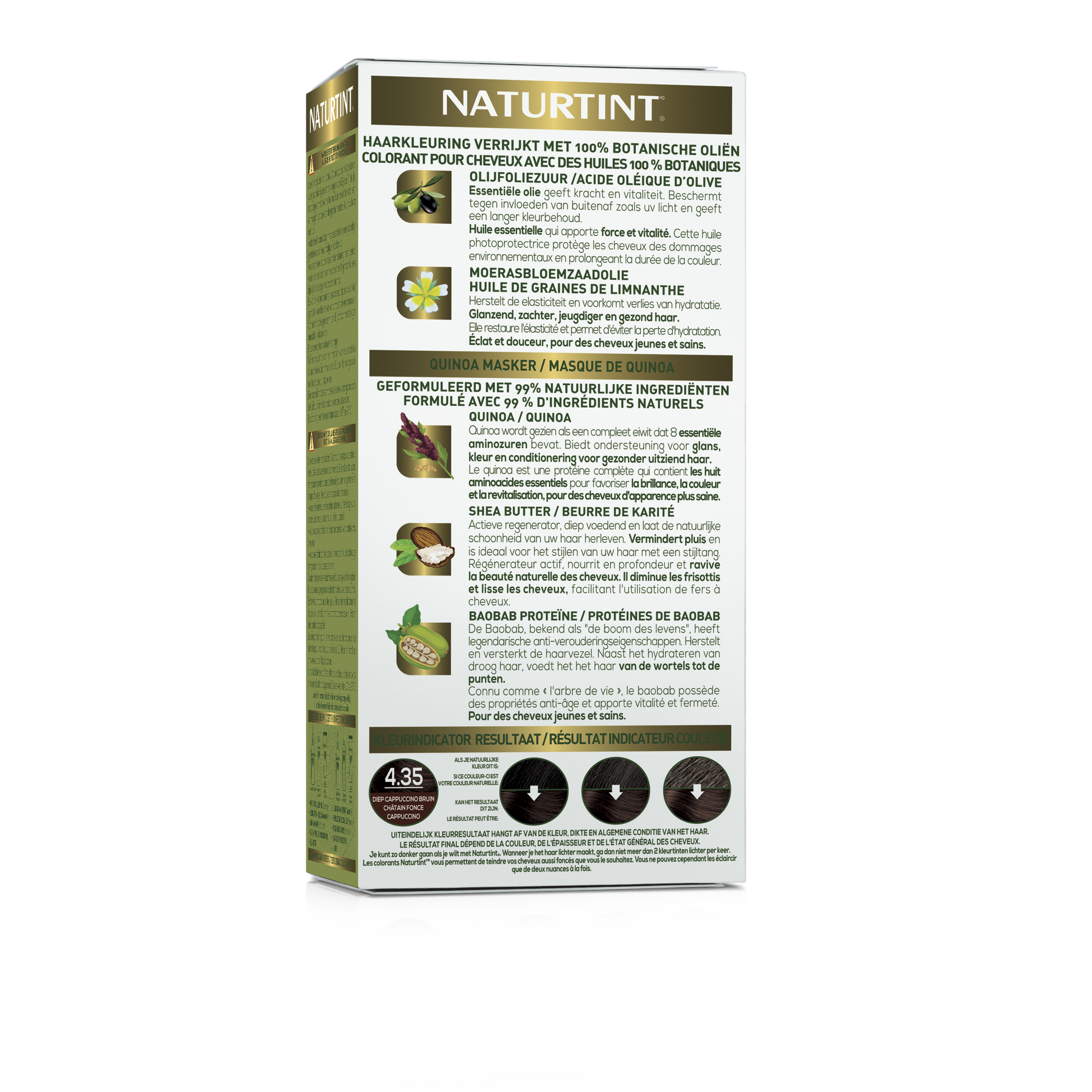 Naturtint 4.35 Diep cappuccino bruin 170.00 Milliliter