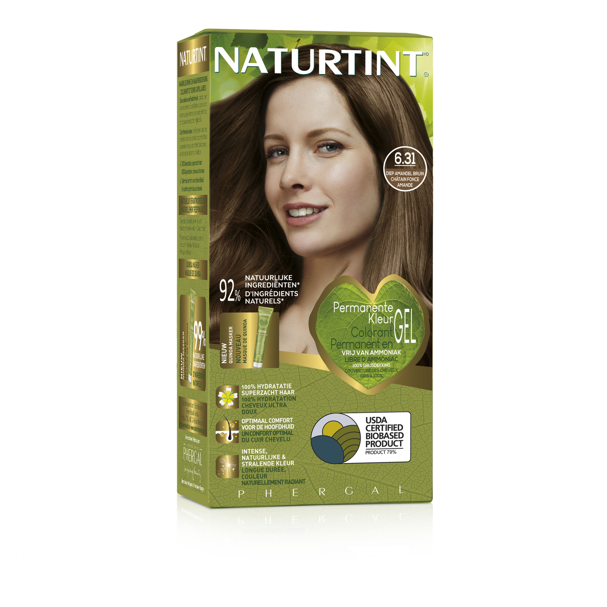 Naturtint 6.31 Diep amandel bruin 170.00 Milliliter