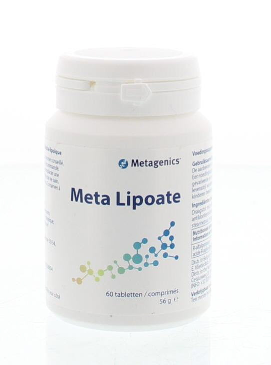 Metagenics Meta lipoate 200 60.00 Tabletten