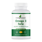 Livinggreens Omega 3 visolie forte 96.00 Capsules