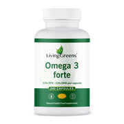 Livinggreens Omega 3 visolie forte 240.00 Capsules
