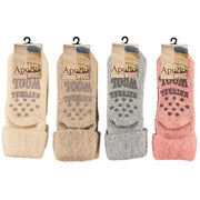 Apollo Slofsok anti slip dame licht 35-38 1.00 Paar