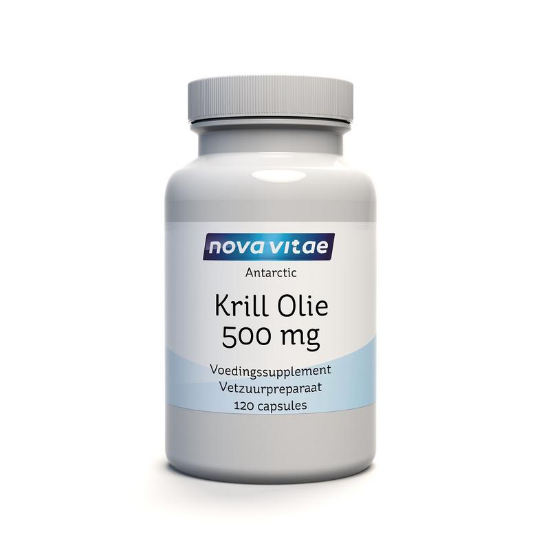 Nova Vitae Antarctic krill olie 500mg 120 Capsules