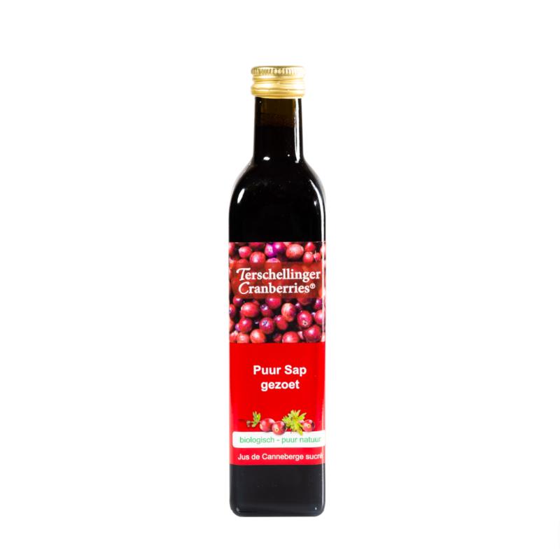 Terschellinger Cranberrysap gezoet bio 500 Milliliter