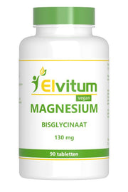 Elvitum  Magnesium (bisglycinaat) 130mg 90.00 Tabletten